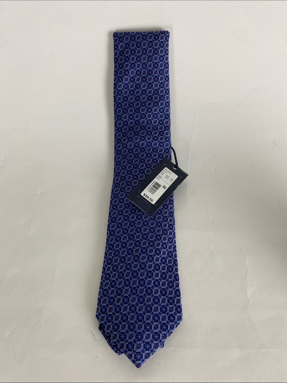 CREMIEUX Silk Neck Tie Made In Italy Navy